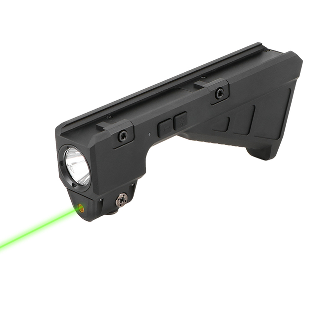 STRIKE X2 GL 2200 Lumens Angled Foregrip Light with Green Laser
