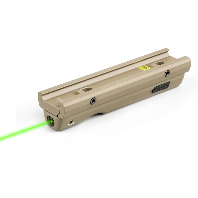 Green Laser Sight with USB-C Rechargeable Battery